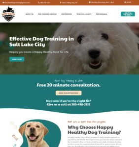 Dog Trainer websites